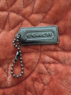Coach Metal Hang Tag